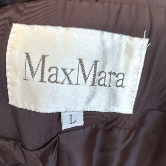 MaxMara Belted Trench Coat Large - Picture 2 of 6